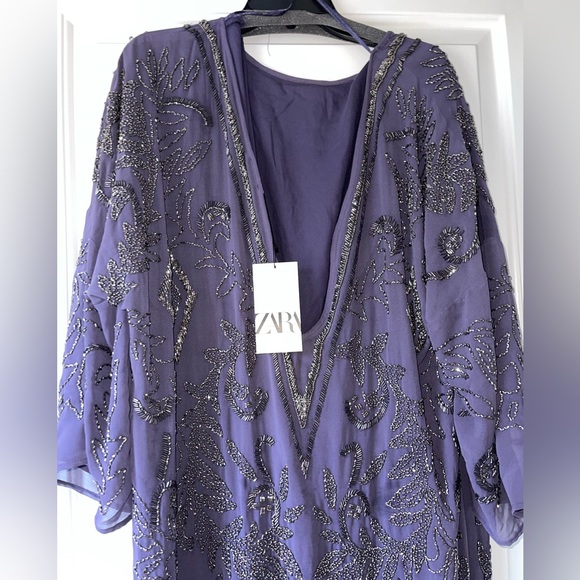Zara Dresses & Skirts - Zara beaded long dress new with tag